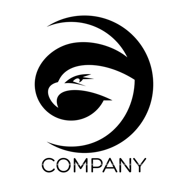 Exempel vektor G och eagle logo — Stock vektor