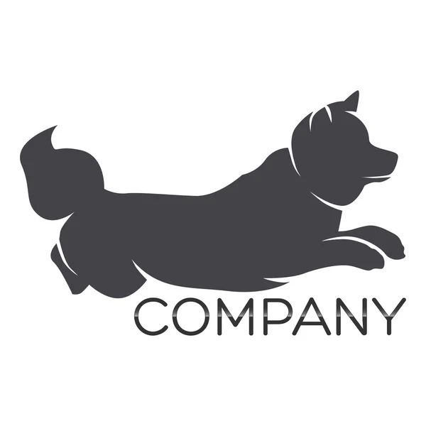 Przykład pies logo wektor — Wektor stockowy