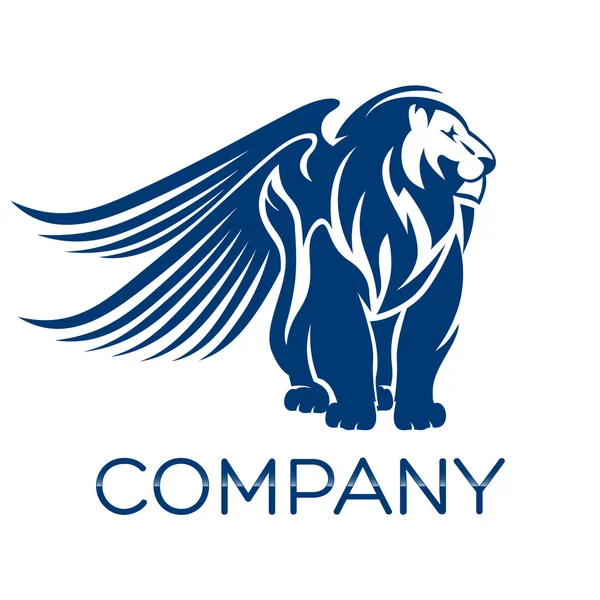 Przykład wektor lew logo — Wektor stockowy