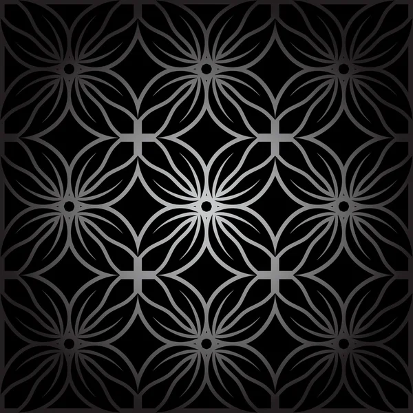 Black background pattern — Stock Vector