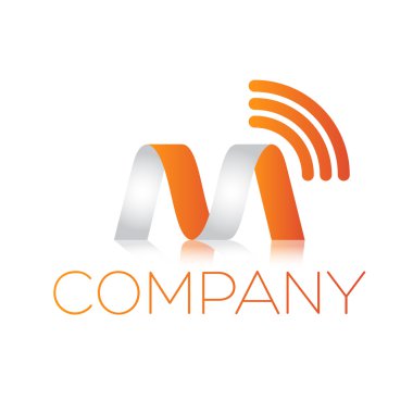 M logo