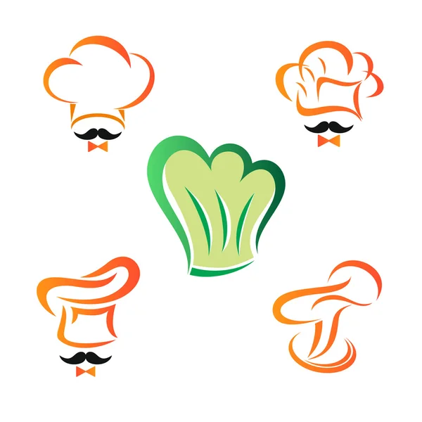 Logotype de chef — Image vectorielle