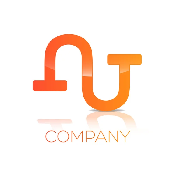 NT logotipo —  Vetores de Stock