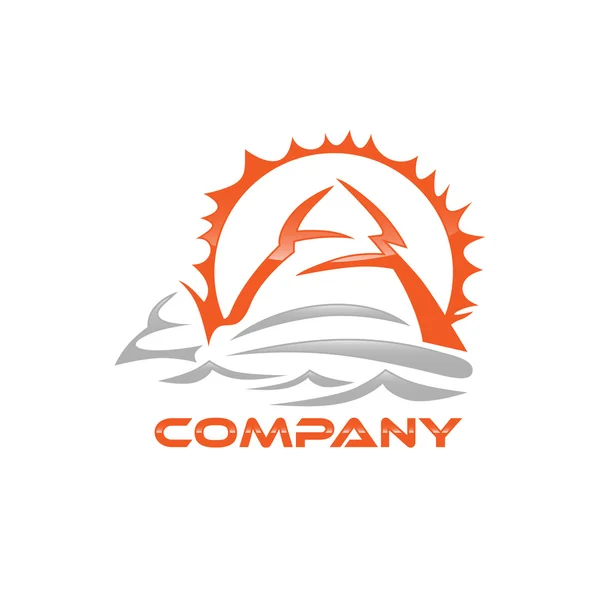 Mountain logo — Stock Vector
