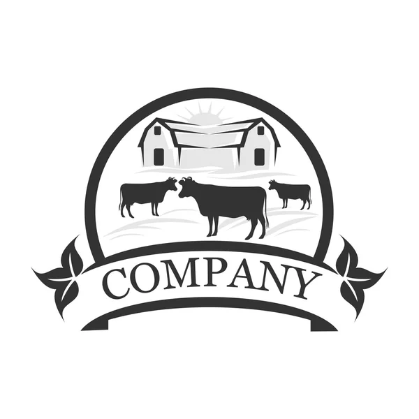 Ikona krowa — Wektor stockowy