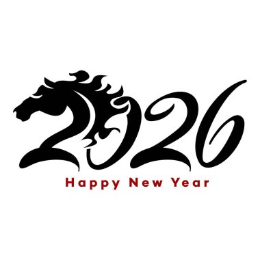 Modern güzel at logosu yıl 2026