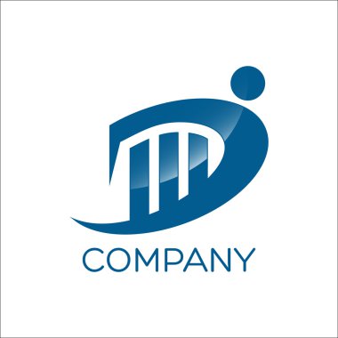 Örnek D soyut logosu