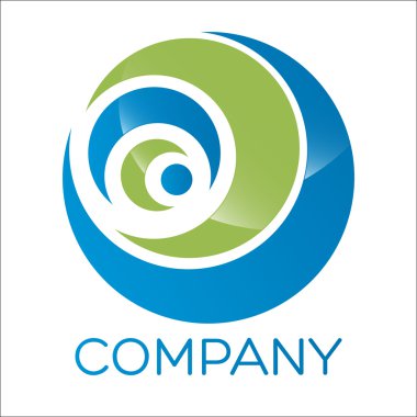 soyut logo su örneği