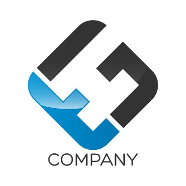 Örnek vektör logo T ve G