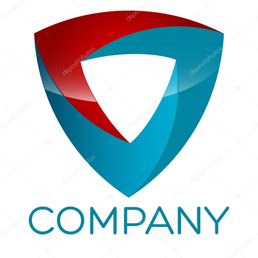 Example vector logo shield