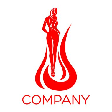 Örnek vektör kadınlar logosu