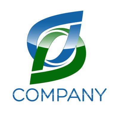 Örnek vektör logo S ve B