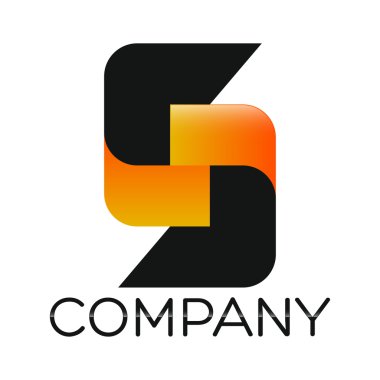 Örnek vektör logo S ve C