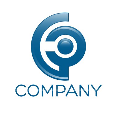 Örnek vektör logo C ve C