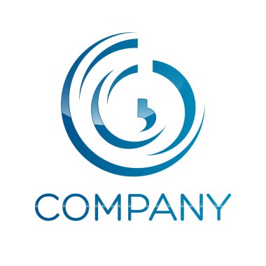 Örnek vektör logosu G ve C