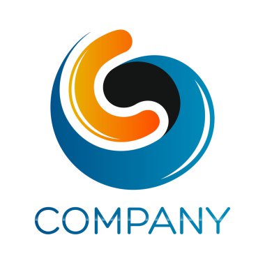 Örnek vektör logo C ve G