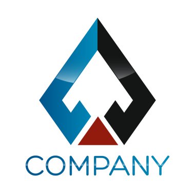 Örnek vektör logo uçak