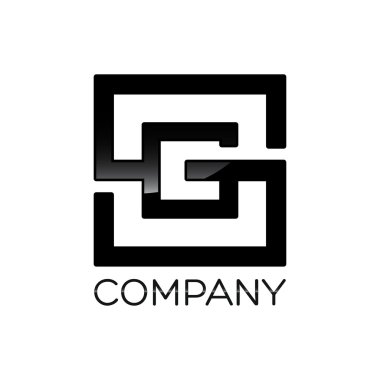 Örnek vektör logo Sg