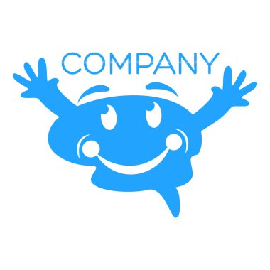 Örnek vektör logo zihin