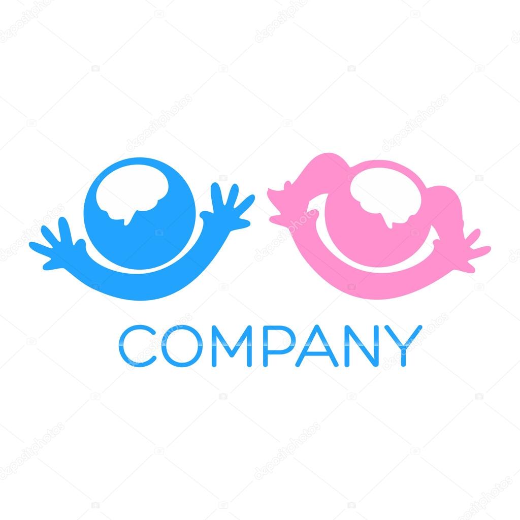 Example vector logo child