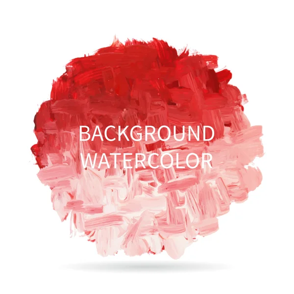 Pot de peintures acryliques rouges — Image vectorielle