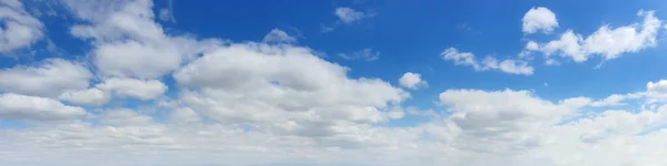 Cielo Panorámico Con Nube Día Soleado Hermosa Nube Cirros — Foto de Stock