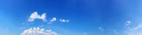 Céu Panorama Com Nuvem Dia Ensolarado Nuvem Cirro Bonita — Fotografia de Stock