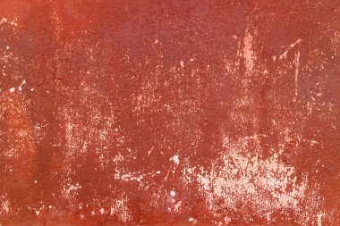 kırmızı boyalı duvar