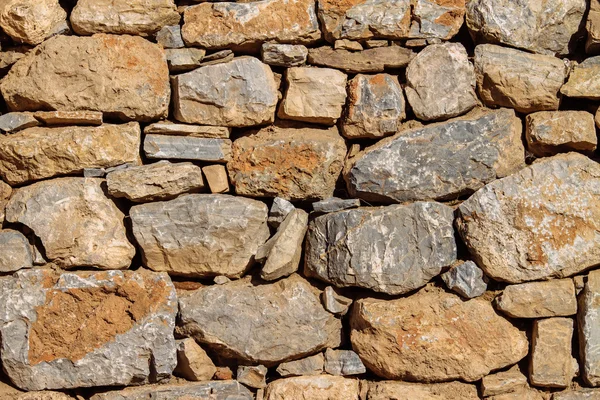 Parede de pedra rústica — Fotografia de Stock