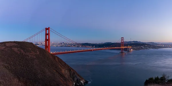 Golden gate bridge, san francisco, Stany Zjednoczone Ameryki. — Zdjęcie stockowe