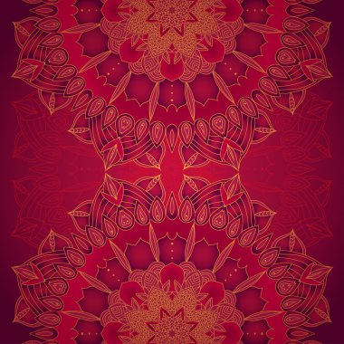 vektör hassas dantel desen yuvarlak