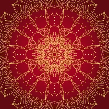 vektör hassas dantel desen yuvarlak