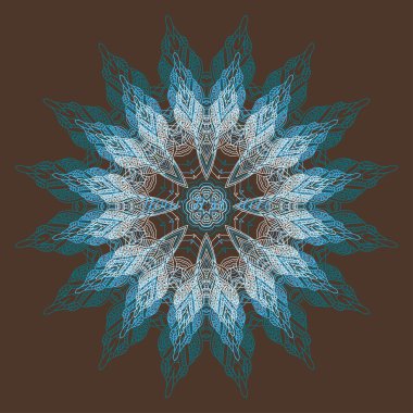 vektör şablon vintage yuvarlak kalıp