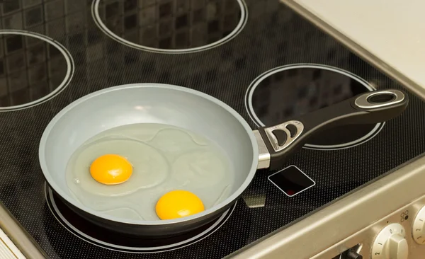 Kahvaltı. Yumurta kızartma