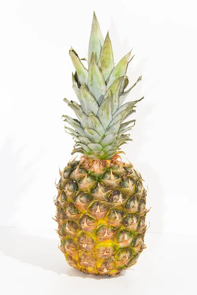 Pinaple üzerinde beyaz izole