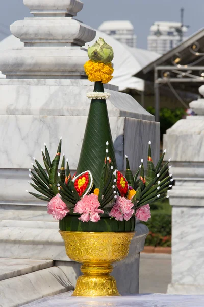 Composição da flor tailandesa — Fotografia de Stock