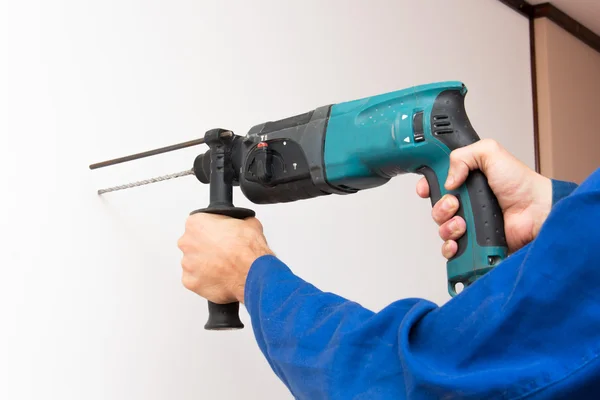 Duvar perforator işlem tarafından sıkıcı