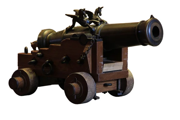 Музейная пушка — стоковое фото