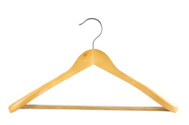 ahşap elbise askısı