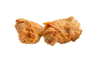 kızarmış tavuk izole
