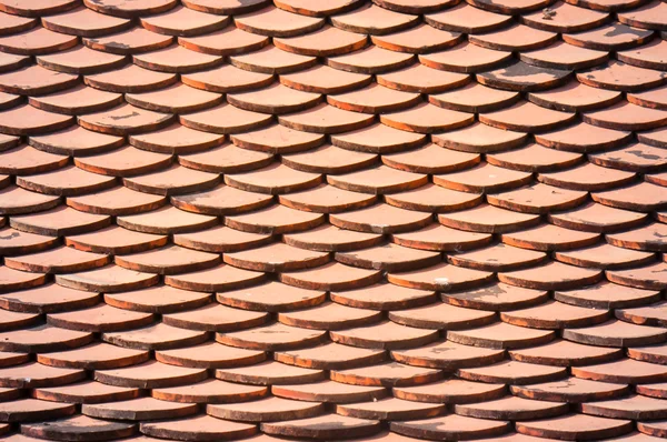 Roof clay tiles background — Stock Photo, Image
