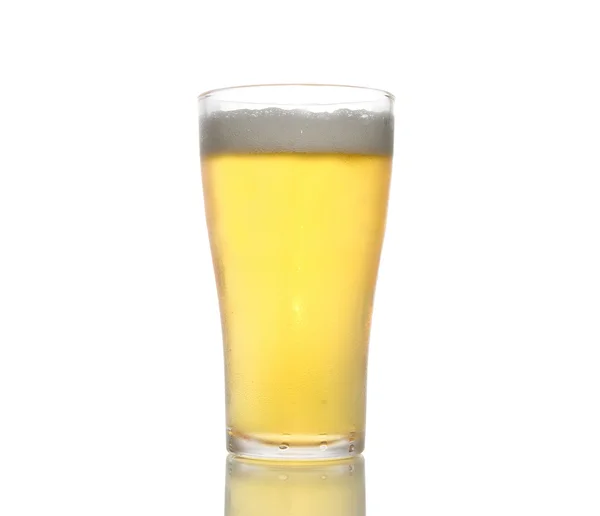 Birra in vetro — Foto Stock