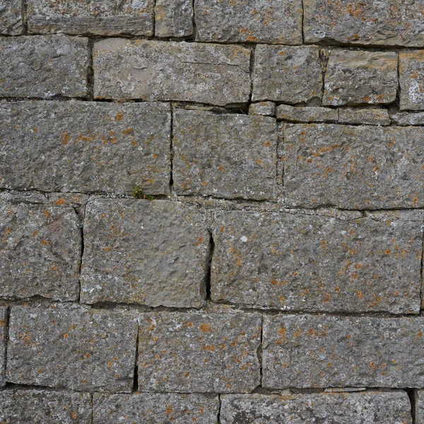 Unförmiges Steinwandmuster, Wand aus Felsen ohne Vignette — Stockfoto