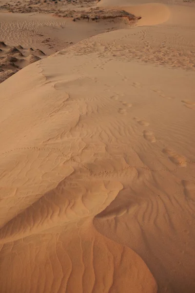 Красные Песчаные Дюны Городе Муй Юге Вьетнама — стоковое фото