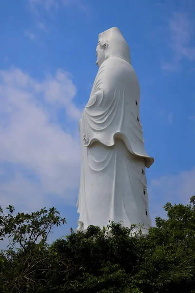 Останкинский Город Вьетнам Mar 2020 Гигантская Статуя Высотой Куан Ама — стоковое фото