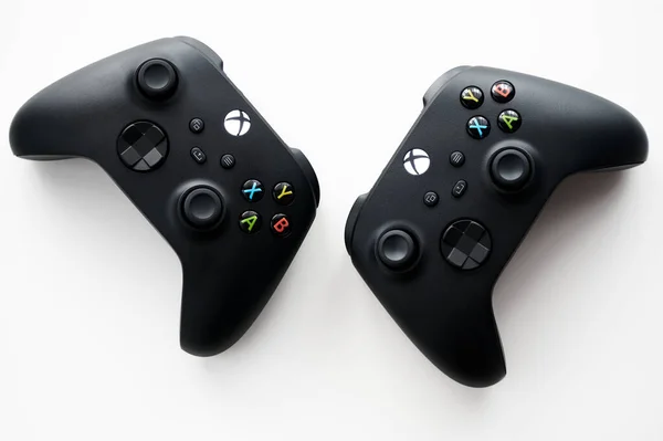 Warsaw Poland Dec 2020 Xbox Series Controller Isolated White Background — Φωτογραφία Αρχείου