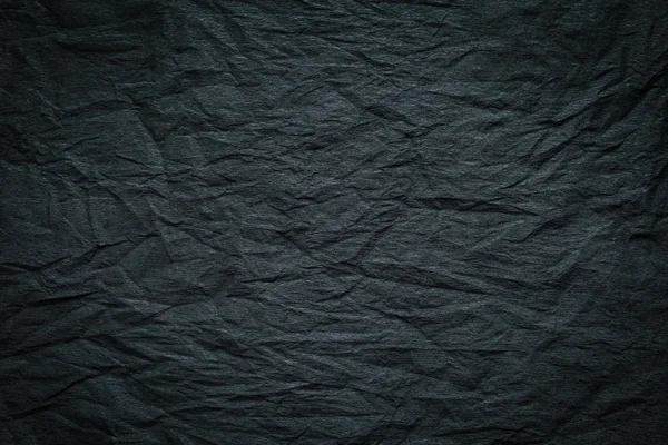 Black crepe paper background — Stock Photo, Image