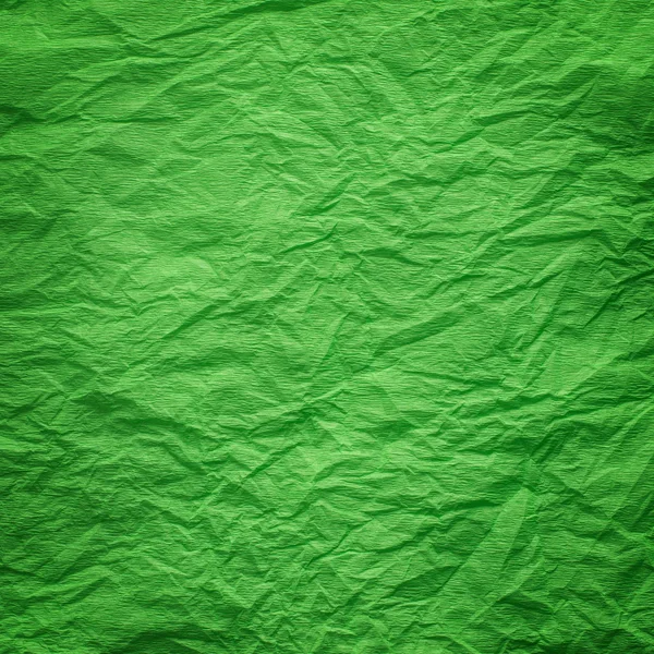 Green crepe paper background — Stock Photo, Image