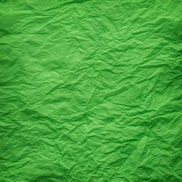 Green crepe paper background — Stock Photo, Image