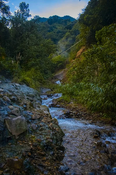 Hermosos Ríos Bajo Montaña Xela —  Fotos de Stock